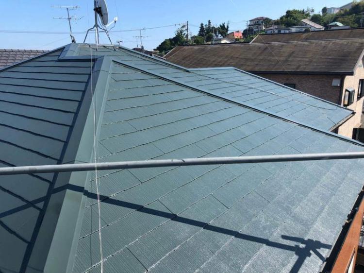 牧之原市の屋根塗装事例－施工後