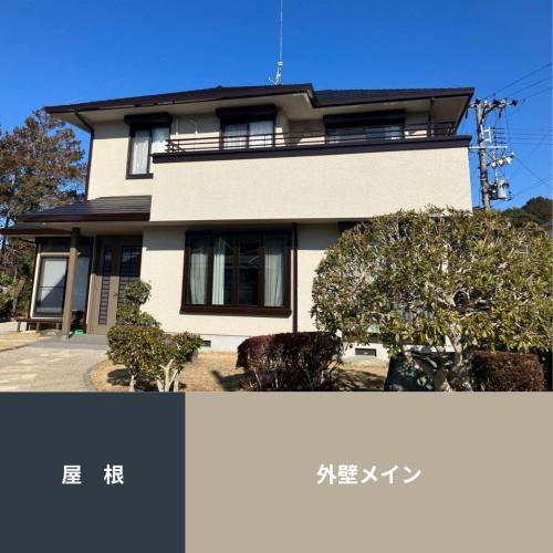 外壁と屋根の配色例3