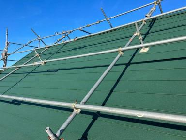 【カラーベスト屋根　改修工事】屋根カバー工法、葺き替えリフォーム