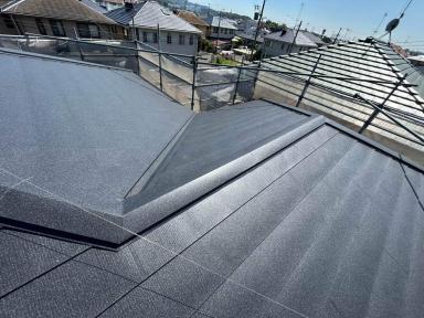 掛川市で屋根カバー工事｜割れやすいエコウーノに対応
