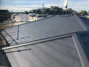 【カラーベスト屋根　改修工事】袋井市諸井　S様邸　屋根カバー工法リフォーム